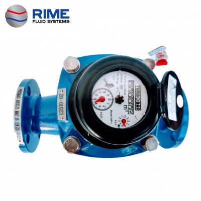 Medidor Woltman y/o turbina  Bridado  para agua Turbo Bar 
