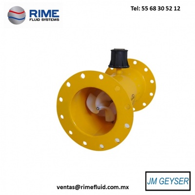 Medidor para agua tipo propela JM Geyser 6