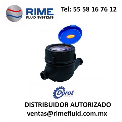 Medidor para agua 3/4